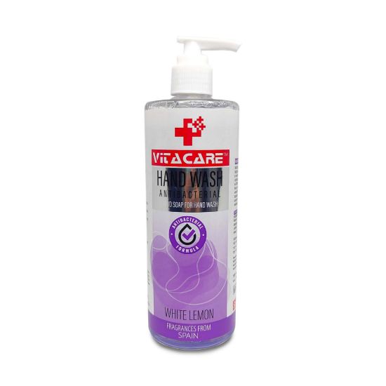 Picture of VITACARE LIQUID HAND WASH PREMIUM GRADE WHITE LEMON 400ML PET BOTTLE